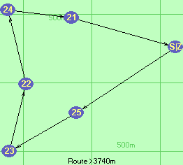 Route >3740m  M70